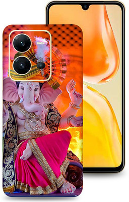 SkinoMania Vivo V25-5G Mobile Skin(Multicolor Ganesha)