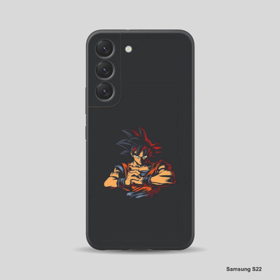VYBE The Smart Choice Samsung S22 Goku Mobile Skin Mobile Skin(Tealish Black 31)