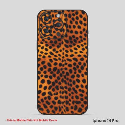 VYBE The Smart Choice iPhone 14 Pro Pattern Mobile Skin(Cocoa Brown 9)