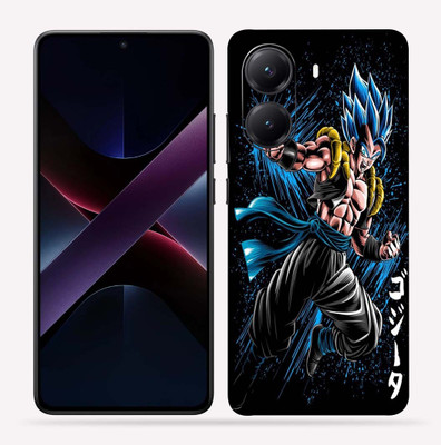 OggyBaba OggyBaba Poco X7 pro 5g Mobile Skin(Blue-Gogeta)