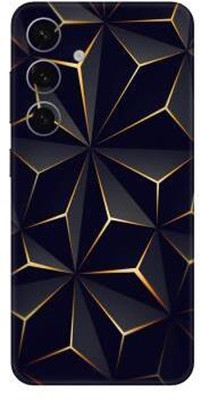 Vcare GadGets Galaxy S24 Plus (5G) Mobile Skin(Black & Gold)