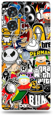 Mclaxa Moto Edge 50 Fusion Mobile Skin(Sticker Bombing)