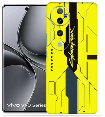 OggyBaba OggyBaba Vivo V40 pro 5g Mobile Skin(Cyberpunkh-Yellow)