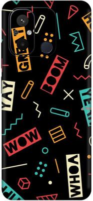 AMTHA AMTHA REDMI 12C Premium Vinyl Mobile Skin(Multicolor)