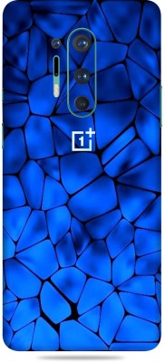 Gizmo Wraps Oneplus 8 Pro, Blue Pebbles-1 Mobile Skin(Multicolor)