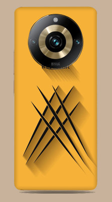 SkinoMania Realme 11 Pro Plus 5G Mobile Skin(-Wolverine-Sign Multicolor Mobile Skin)