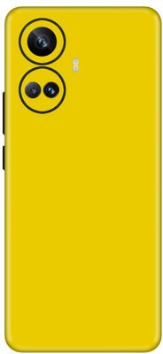Vcare GadGets Realme 10 Pro Plus 5G Mobile Skin(Yellow)