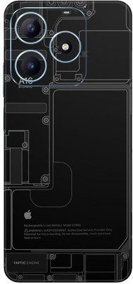 wrap craft REALME NOTE 50 Premium Vinyl Mobile Skin(Multicolor)