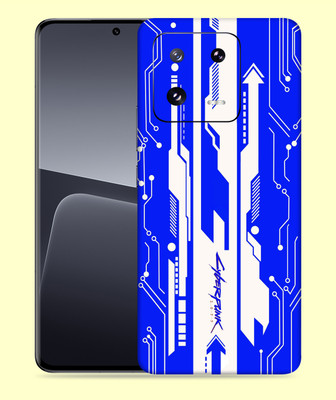 WeCre8 Skin's Xiaomi 13 Pro 5G Mobile Skin(Blue Cyberpunk Multicolor Mobile Skin)