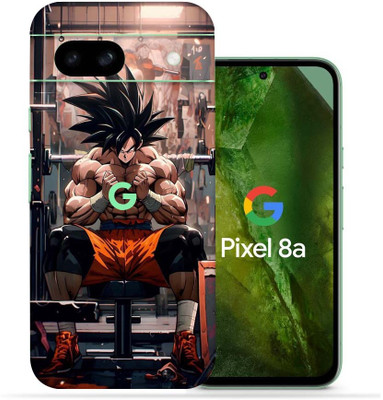 OggyBaba Google Pixel 8A 5g Mobile Skin(Gym with Goku)