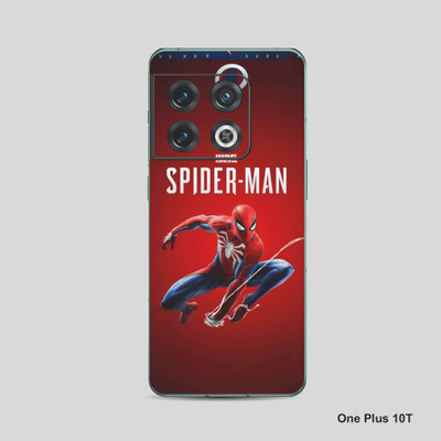 VYBE The Smart Choice One Plus 10T Spiderman Mobile Skin Mobile Skin(Red Brown 15)