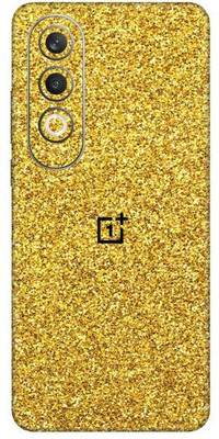 Vcare GadGets Glitter Gold OnePlus Nord CE4 5G With Logo Mobile Skin(Glitter Gold)