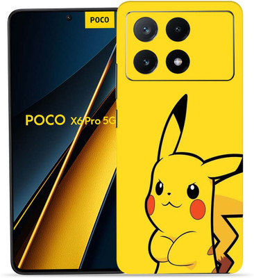 WeCre8 Skin's WeCre8 Skin's POCO X6 Pro 5G Mobile Skin(Cute Pikachu)