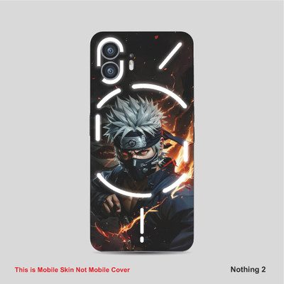 VYBE The Smart Choice Nothing 2 Anime Mobile Skin Mobile Skin(Grey & Black B9)