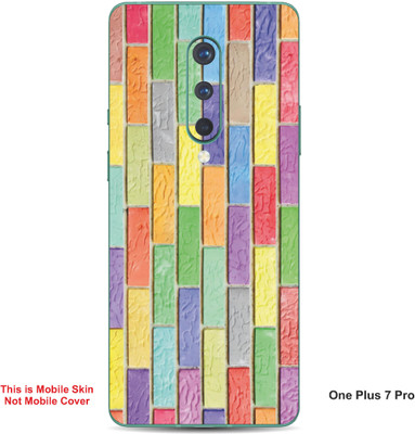 VYBE The Smart Choice One Plus 7 Pro Art Embossed Mobile Skin(Storm Dust A1)