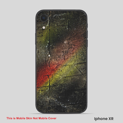 VYBE The Smart Choice iPhone XR ART Mobile Skin(Multi color SKI B27)