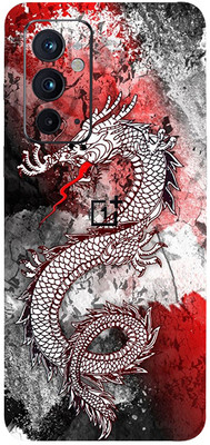 AsSkin Oneplus 9RT 5G Mobile Skin(White Dragon Mobile Skin With High Matte Finish)