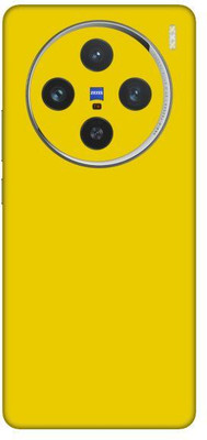 Vcare GadGets X100 5G Mobile Skin(Yellow Glossy)