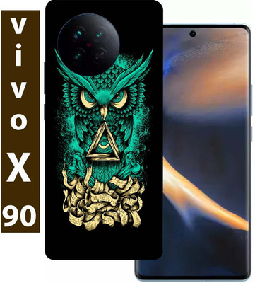 BugguSkin VIVO x90 Mobile Skin(Ultra Super Angry Owl Skin With High Matte Finish.)