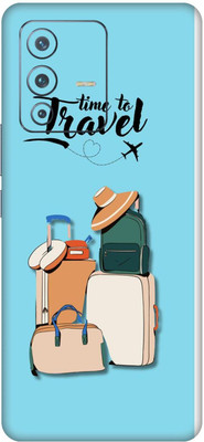 wrap craft VIVO V23 PRO 5G Premium Vinyl Mobile Skin(Multicolor)