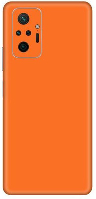 Vcare GadGets Redmi Note 10 Pro Max Mobile Skin(Orange)