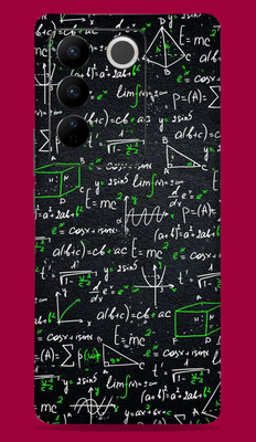 SkinoMania Vivo V27 Pro 5G Mobile Skin(Multicolor Complex Maths)