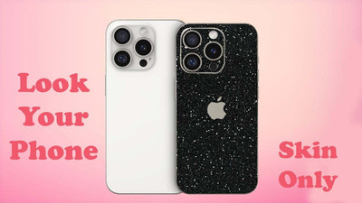 BUGGU IPHONE 16 PRO MAX Mobile Skin(Black)