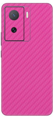 Vcare GadGets i QOO Z7 5G Mobile Skin(Pink)