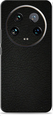 SkinoMania Xiaomi 14 Ultra 5G Premium Vinyl Mobile Skin (Multicolor) Mobile Skin(Black Leather)