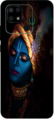 TJ CREATION Xiaomi Redmi 10C Mobile Skin(Ultra Super Enlightened Krishna Skin With High Matte Finish.)
