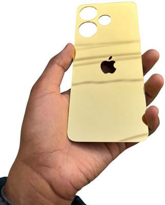 TWUAOP TECNO SPARK GO 2024 MOBILE SKIN BACK PANNEL ACRYLIC SHEET Mobile Skin(Gold)