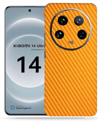 SkinoMania Xiaomi 14 Ultra Mobile Skin(Golden CF)