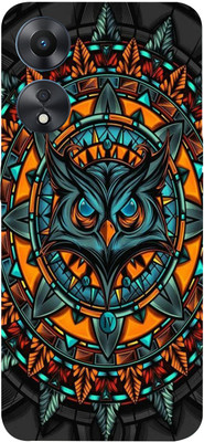 BugguSkin OPPO A78 5G Mobile Skin(Ultra Super Mighty Owl Skin With High Matte Finish.)