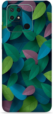 SkinoMania Redmi 10c Mobile Skin(Multicolor Leafs)