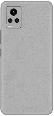 Vcare GadGets Vivo V20 Pro Mobile Skin(Glitter Silver)