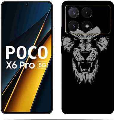 BUGGU POCO X6 PRO 5G Mobile Skin(Ultra Super Grey Skin With HiighQuality MatteFinish_thanksS)