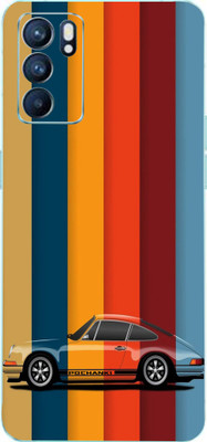 AsSkin Oppo Reno 6 Mobile Skin(Magic Car Skin With High Matte Finish)