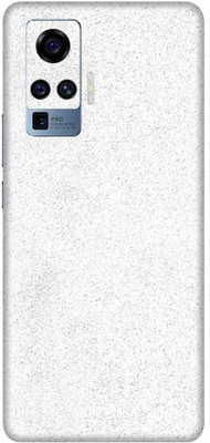 Vcare GadGets Vivo X50 Pro Mobile Skin(Glitter White)