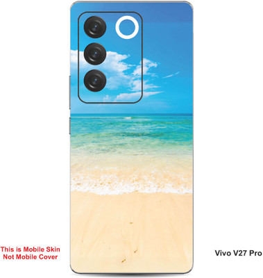 VYBE The Smart Choice Vivo V27 Pro Naturel Mobile Skin(Denim Blue, White 6)