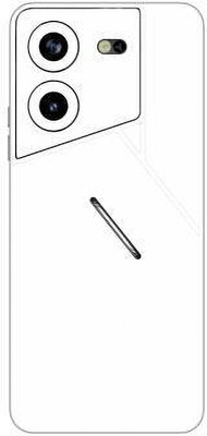 Vcare GadGets Pova 5 Pro (5G) Mobile Skin(White)