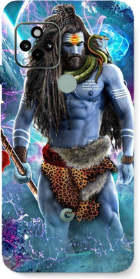 AsSkin Google Pixel 5 Mobile Skin(Ultra Super Mahadev With High Matte Finish.)