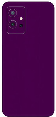 Vcare GadGets Matte Purple vivo Y75 5G Mobile Skin(Matte Purple)