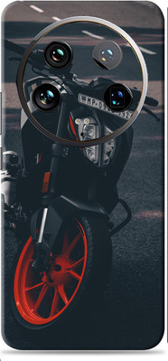 SkinoMania Xiaomi 14 Ultra Premium Vinyl Mobile Skin (Multicolor) Mobile Skin(KTM DUKE 250)