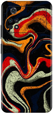 SKINADDA Poco M4 Pro Premium Vinyl Mobile Skin(Multicolor)