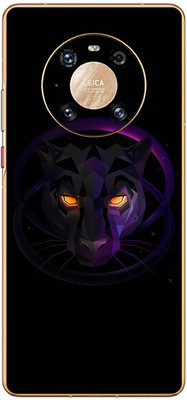 FCS Huawei Mate 40 Printed Back skin Mobile Skin(Black Penther)