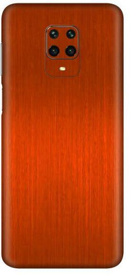 Vcare GadGets Redmi Note 9s Mobile Skin(Orange Brushed)