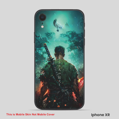 VYBE The Smart Choice iPhone XR Jujutsu Embossed Mobile Skin(Desert Sand 11)