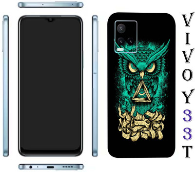 TJ CREATION Vivo Y33T Mobile Skin(Ultra Super Angry Owl Skin With High Matte Finish.)