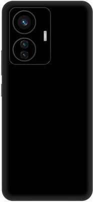 Vcare GadGets iQOO Z6 Pro 5G Black Jet Back Side Premium Mobile Skin(Black Jet)