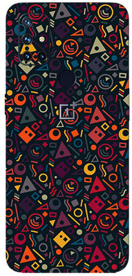 TJ CREATION OnePlus Nord N10 5G Mobile Skin(Ultra Super Geometric Shape Skin With High Matte Finish.)